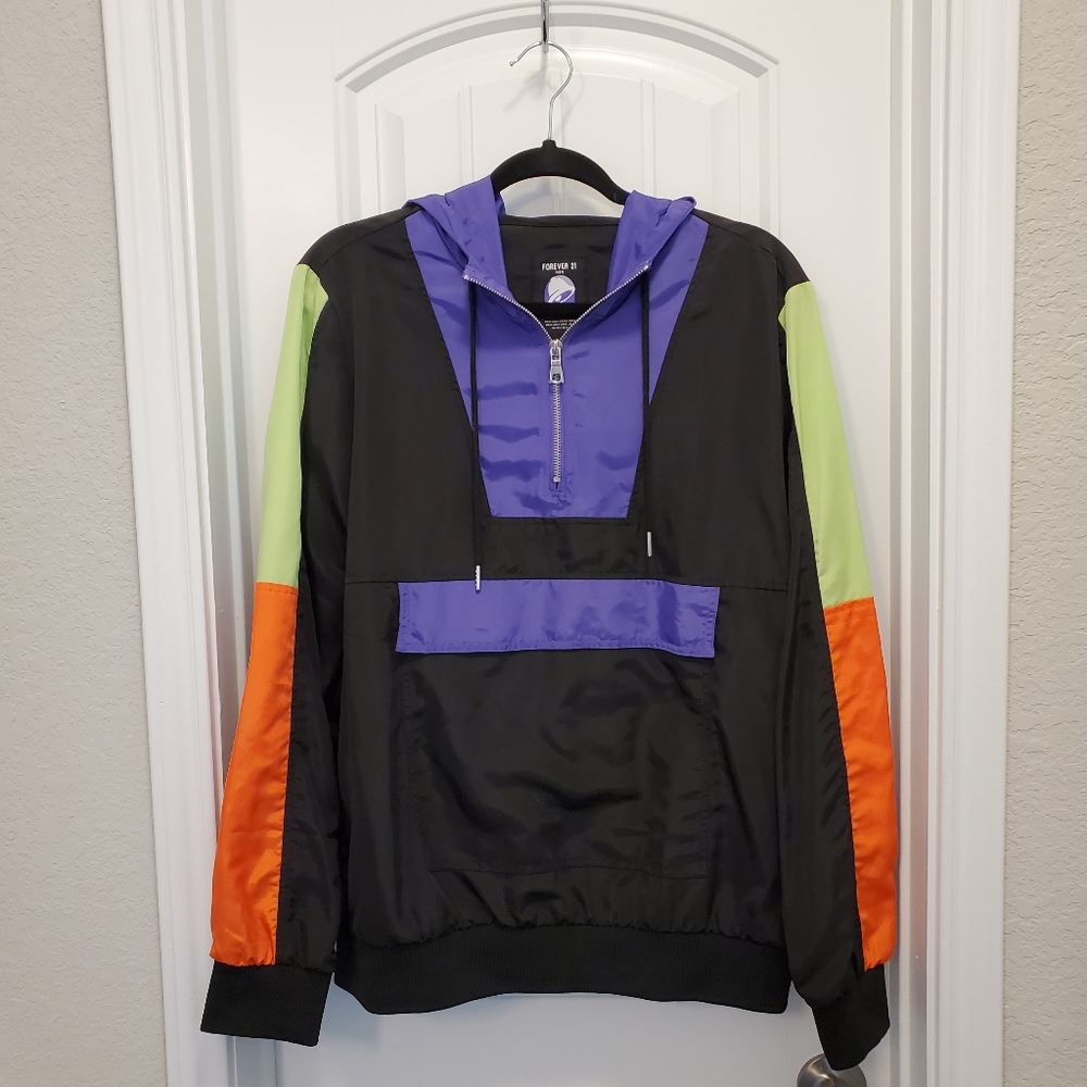 Forever 21 Men's Taco Bell Windbreaker - M